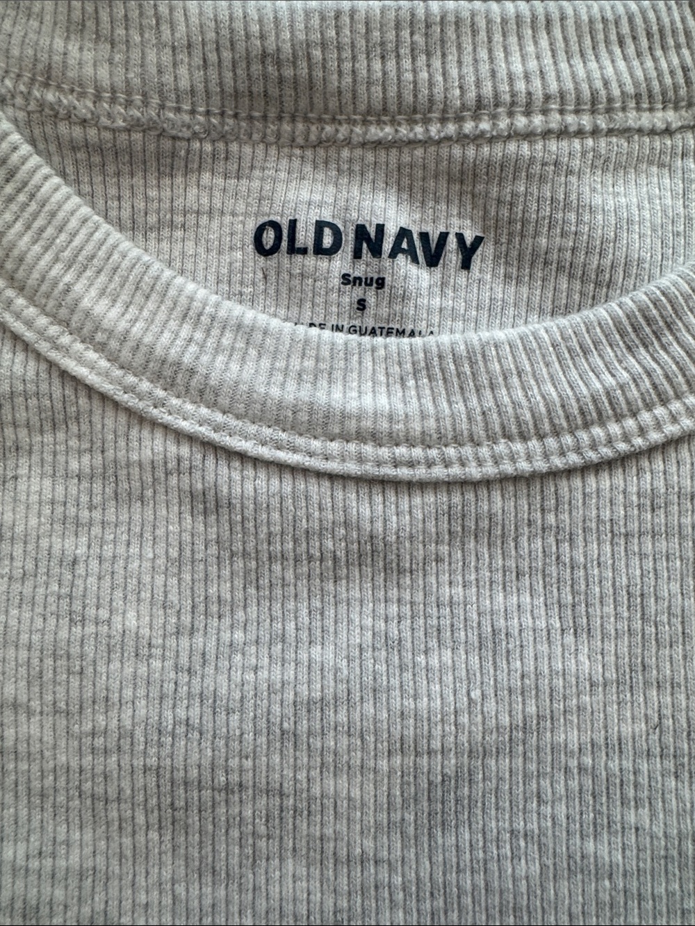 Old Navy Snug Ribbed Tee - Picture 5 of 6
